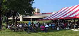 Michigan Jazz Festival Tent